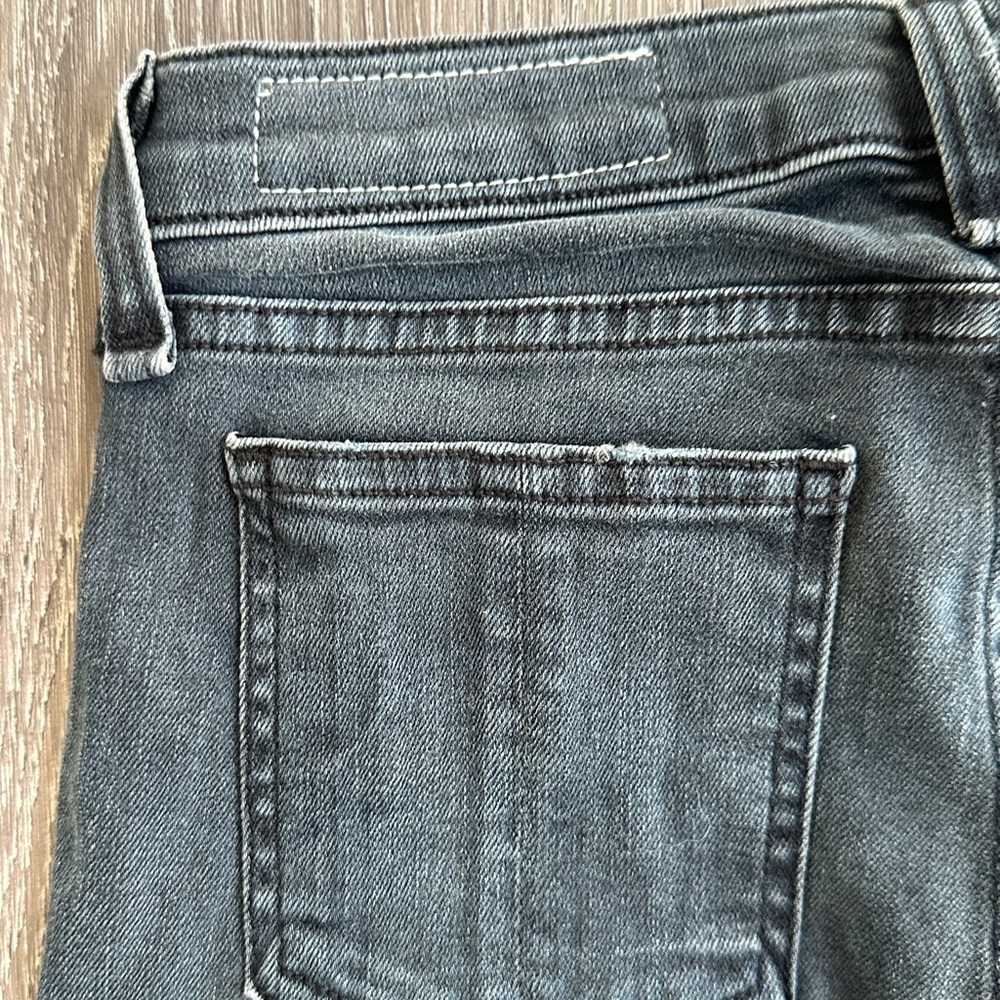 Rag & Bone Women’s Cropped Jeans Size 24 Dark Wash - Picture 10 of 17